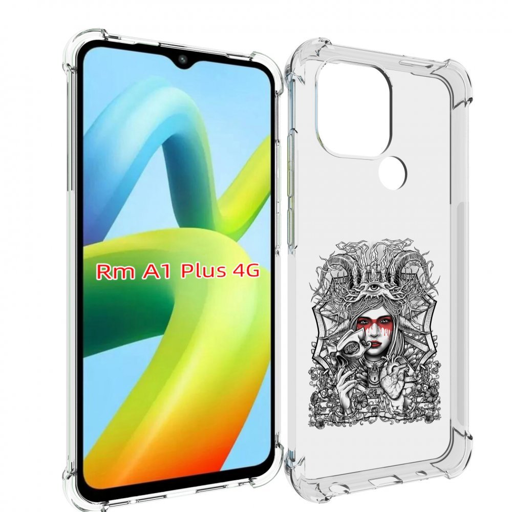 

Чехол MyPads грусная девушка для Xiaomi Redmi A1 Plus +, Прозрачный, Tocco