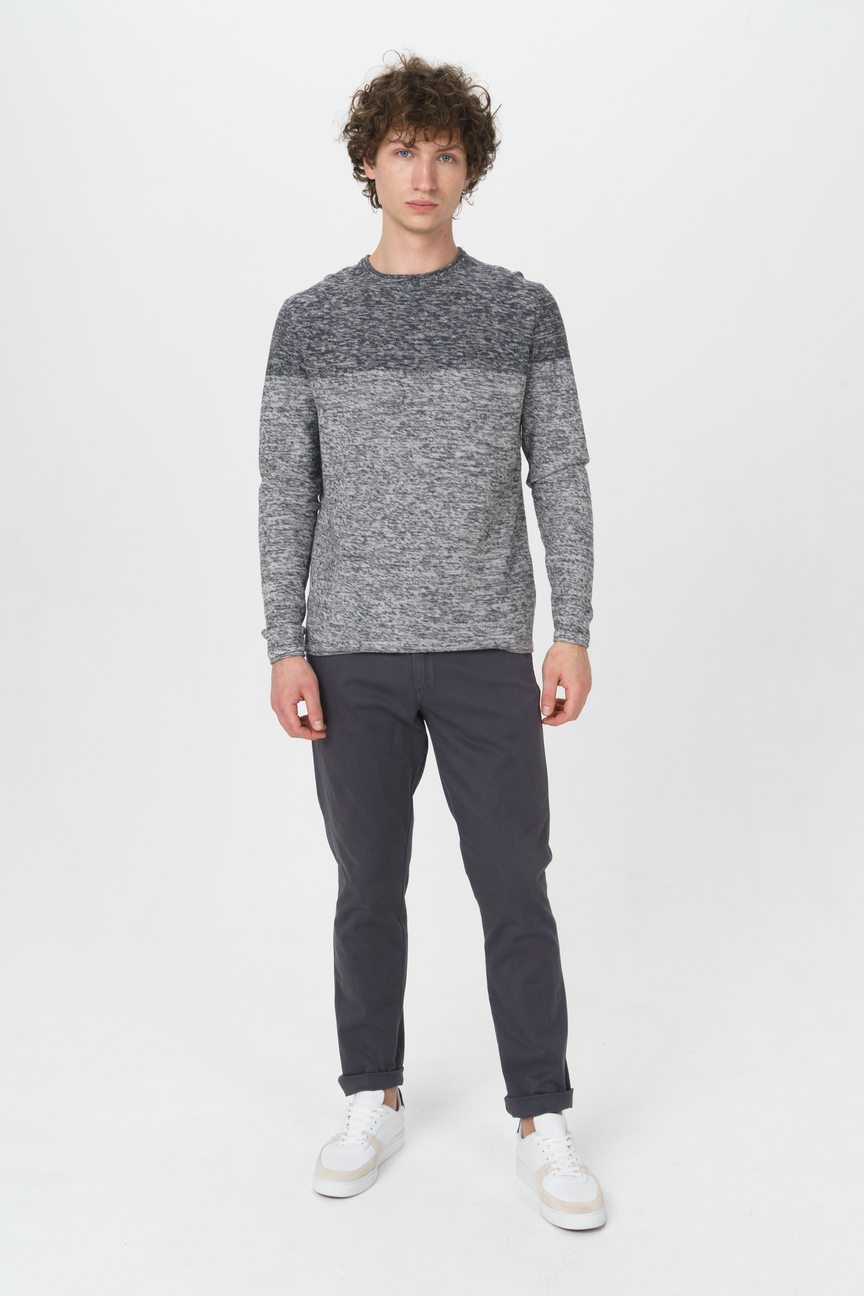 фото Брюки мужские jack & jones 12176042 серые 3034