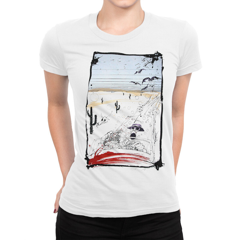 

Футболка женская DS Apparel Страх и ненависть в Лас-Вегасе 956262-1 белая 3XL, Белый, Страх и ненависть в Лас-Вегасе 956262-1