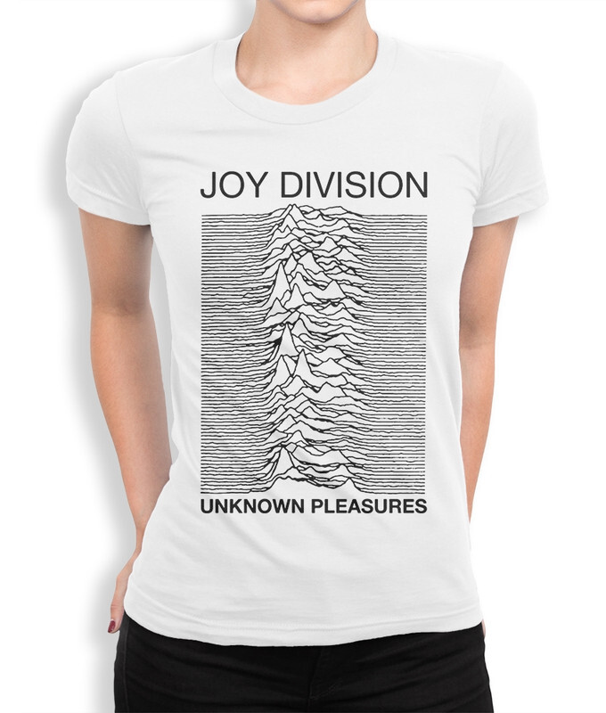 

Футболка женская DS Apparel Joy Division - Unknown Pleasures 1 белая 2XL, Белый, Joy Division - Unknown Pleasures 1