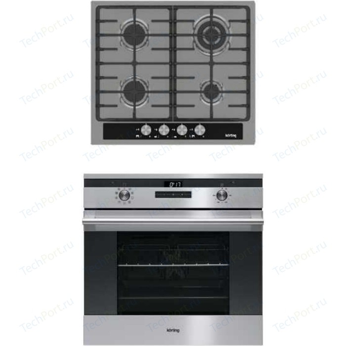 

Комплект встраиваемой техники Korting HG 665 CTGX + OKB 792 CFX, HG 665 CTGX + OKB 792 CFX