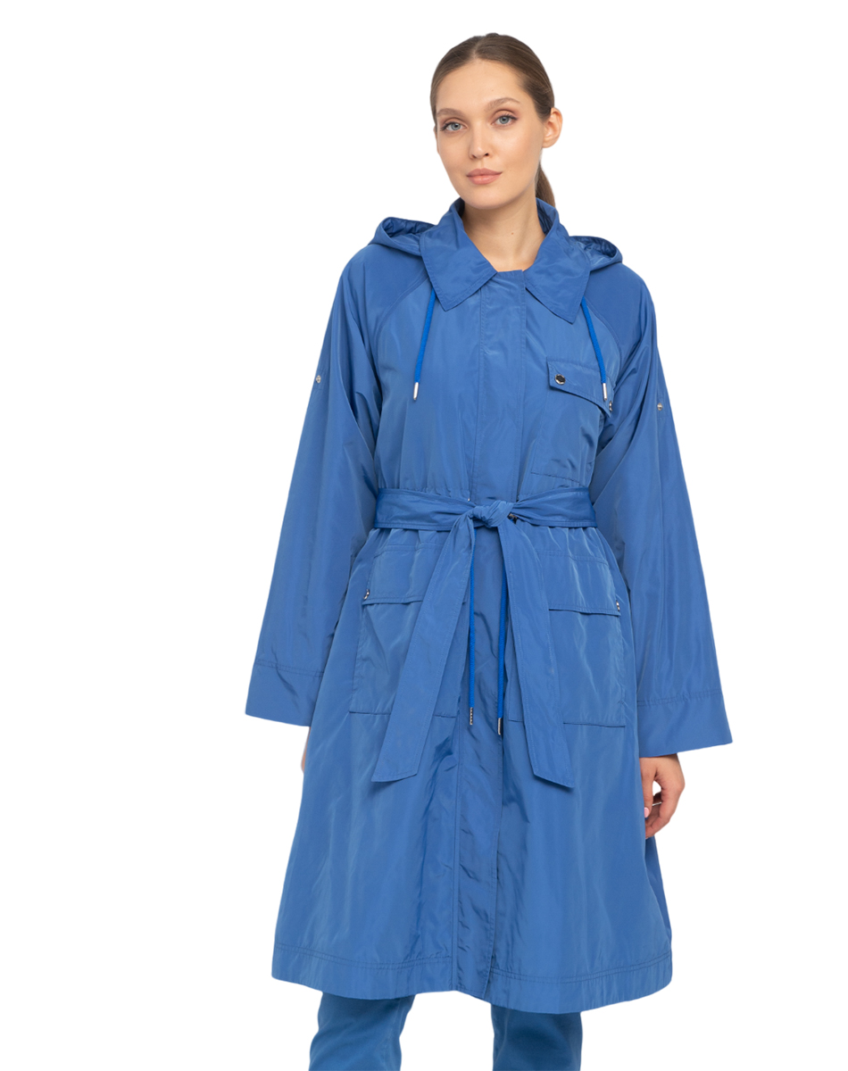 Пальто женское Gerry Weber 150008-31121-80923 синее 38