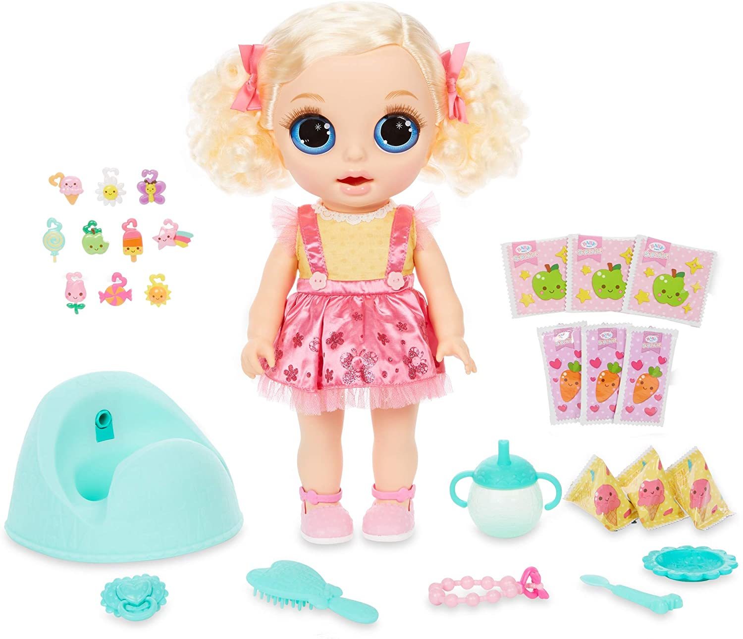 

Кукла Zapf Creation Baby Born Surprise Magic Potty голубые глазки 917769