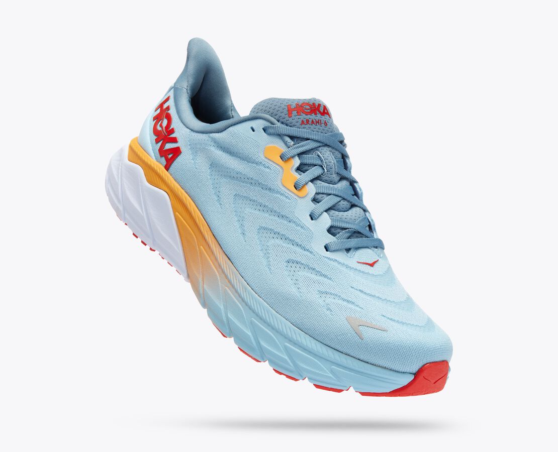

Кроссовки мужские Hoka ARAHI 6 голубые 10 US, Голубой, Arahi 6
