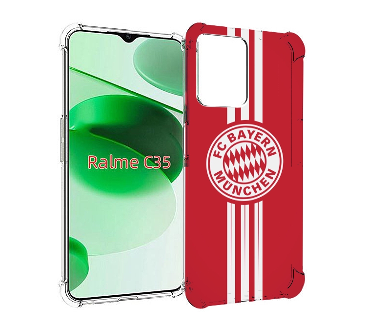 

Чехол MyPads Мюнхен для Realme C35 / Narzo 50A Prime, Прозрачный, Tocco