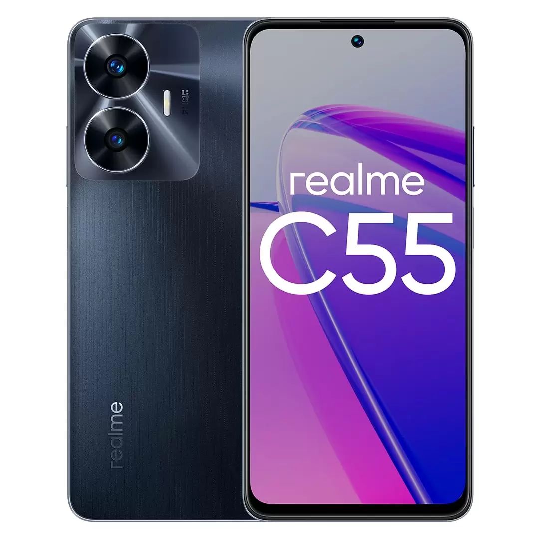 

Смартфон realme C55 8/256GB Black, RMX3710 C55