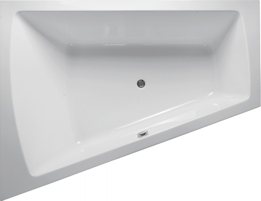 

Акриловая ванна Vayer Trinity 170x130 L, Белый