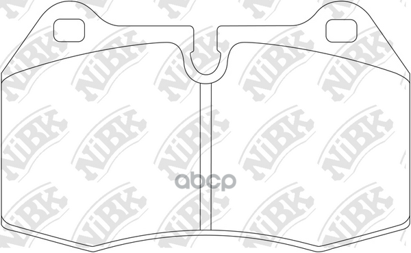 

Тормозные колодки NiBK дисковые PN0165
