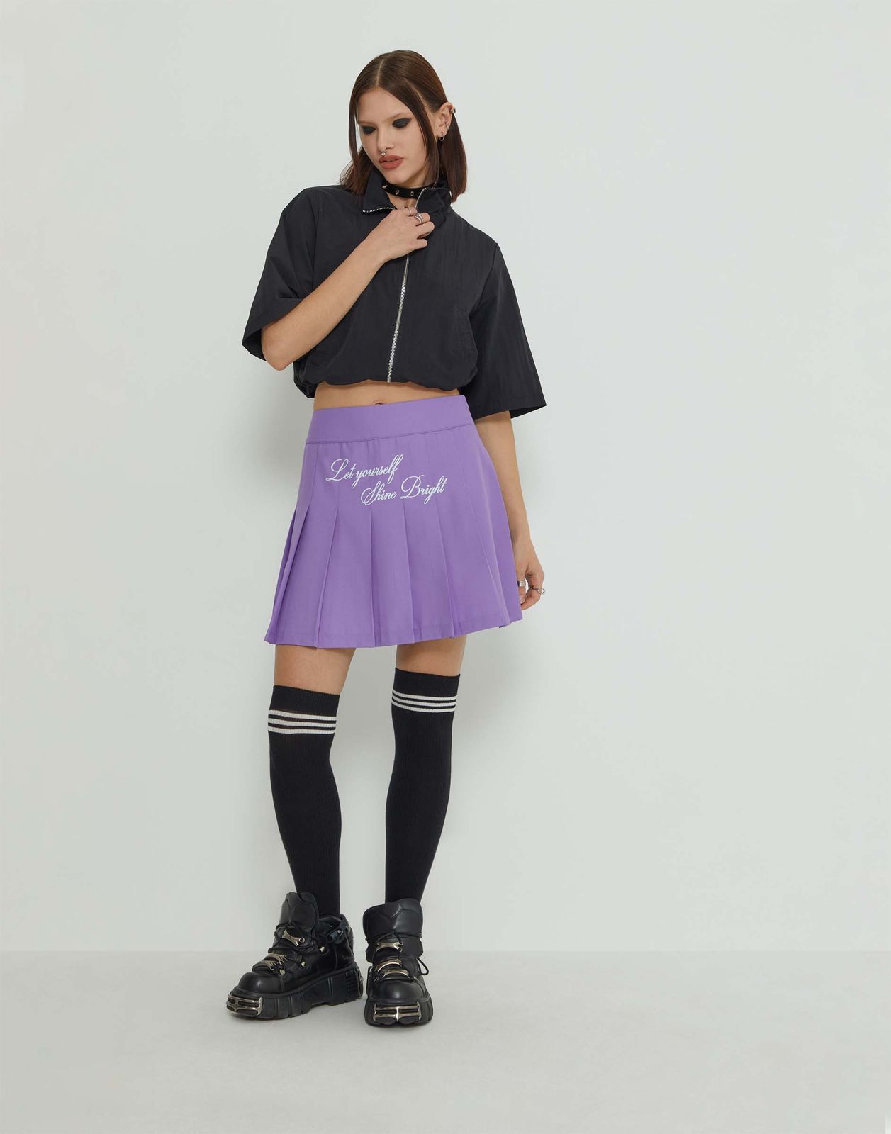 

Юбка для девочки Gloria Jeans GSH011320 фиолетовый 18+/170, GSH011320