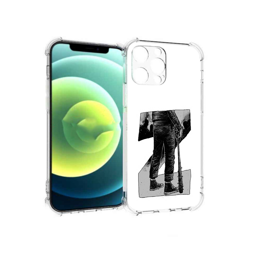 

Чехол MyPads Tocco для Apple iPhone 13 Pro воин черно белый (PT163086.612.265), Tocco