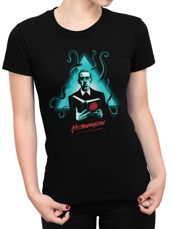 

Футболка женская DreamShirts Studio Говард Лавкрафт 111-1 черная M, Черный, Говард Лавкрафт 111-1