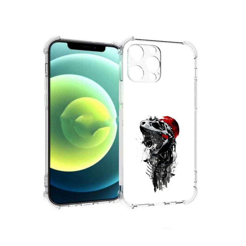 

Чехол MyPads Tocco для Apple iPhone 13 Pro вымерший динозавр (PT163086.612.284), Прозрачный, Tocco