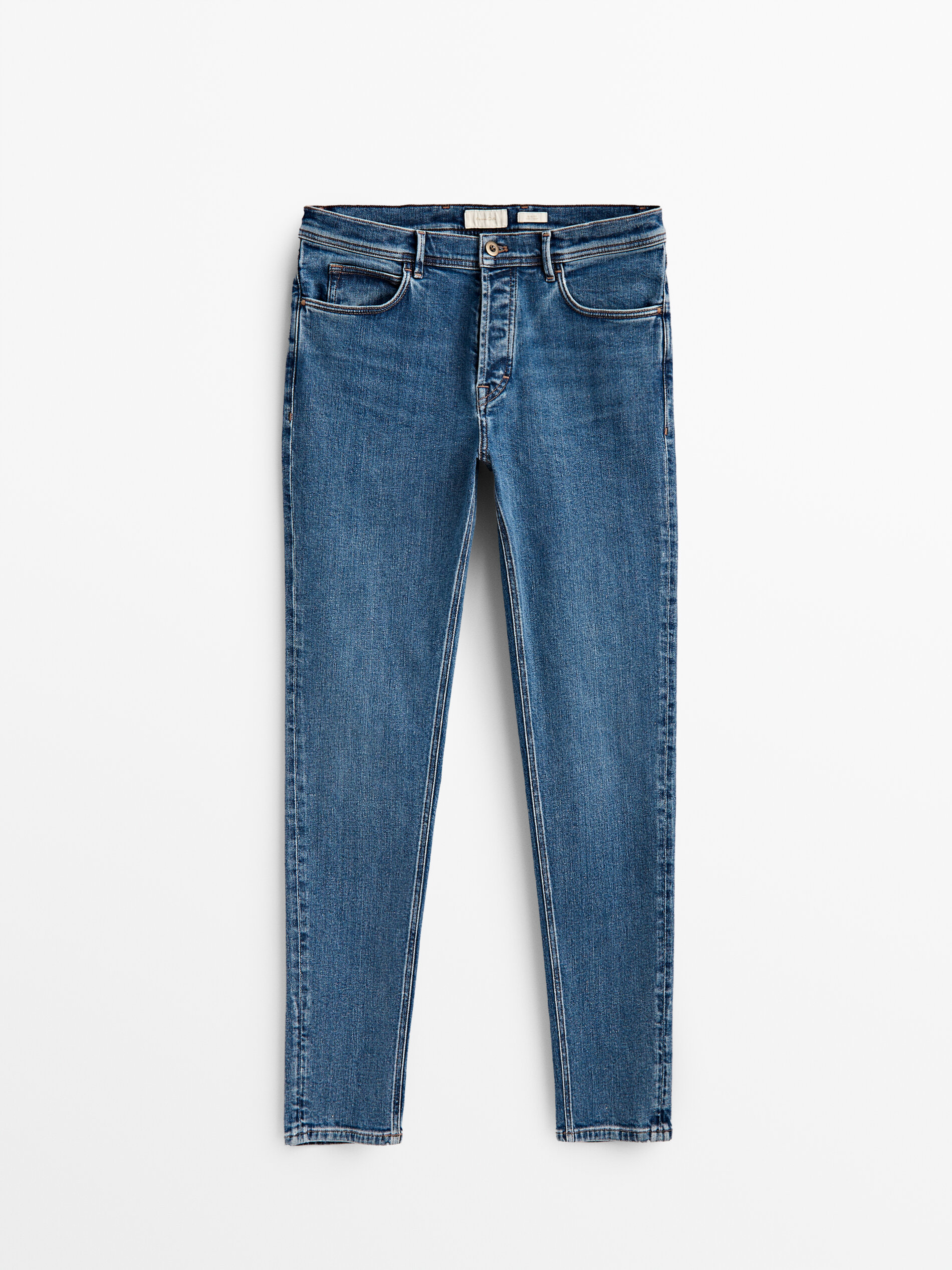 

Джинсы мужские Massimo Dutti 00034099405 синие 34, 00034099405