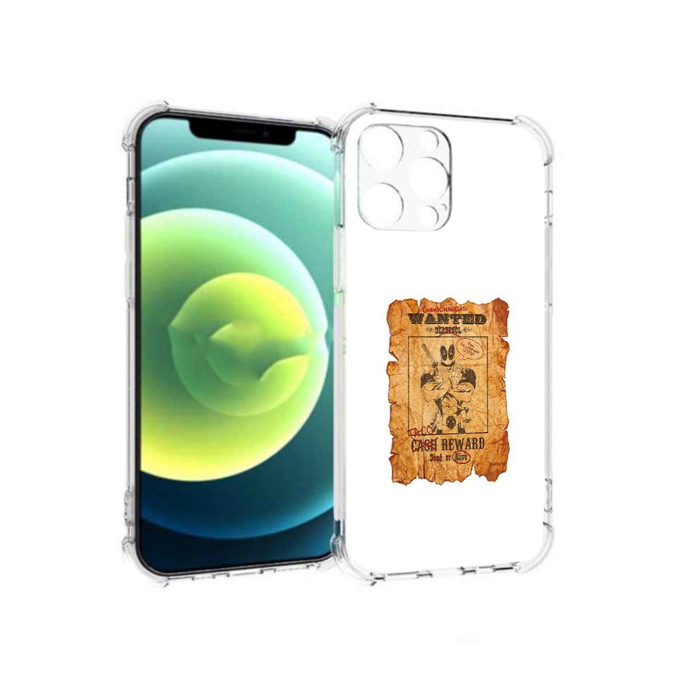 

Чехол MyPads Tocco для Apple iPhone 13 Pro дедпул (PT163086.612.317), Прозрачный, Tocco