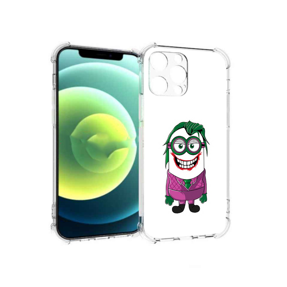 

Чехол MyPads Tocco для Apple iPhone 13 Pro джокер миньон (PT163086.612.322), Прозрачный, Tocco