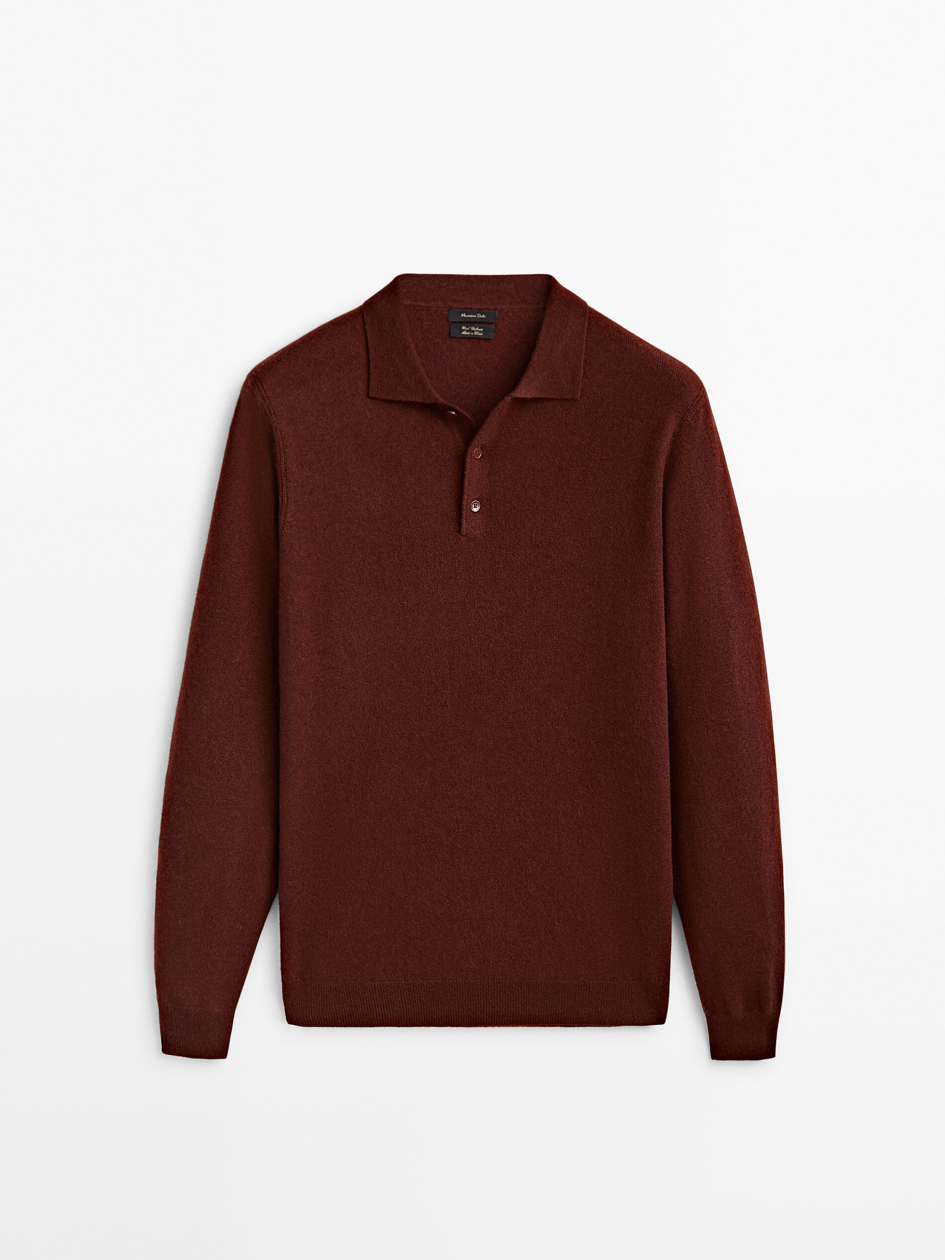 

Джемпер мужской Massimo Dutti 00977415945 красный M, 00977415945