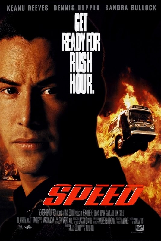 

Постер к фильму "Скорость" (Speed) 50x70 см
