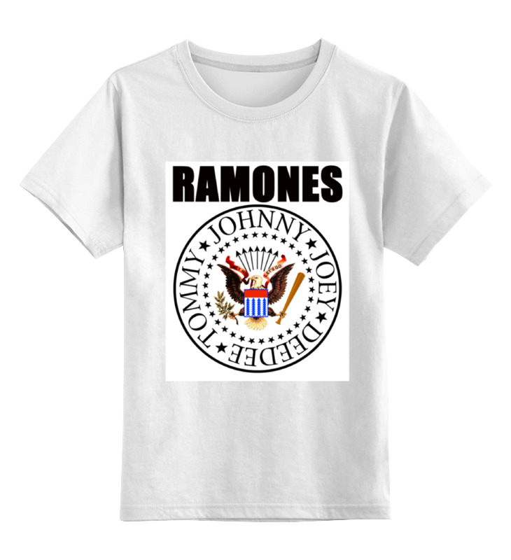 

Футболка детская Printio Ramones цв. белый р. 152, Ramones