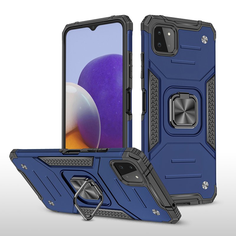 фото Противоударный чехол legion case для samsung galaxy a22 (синий) black panther