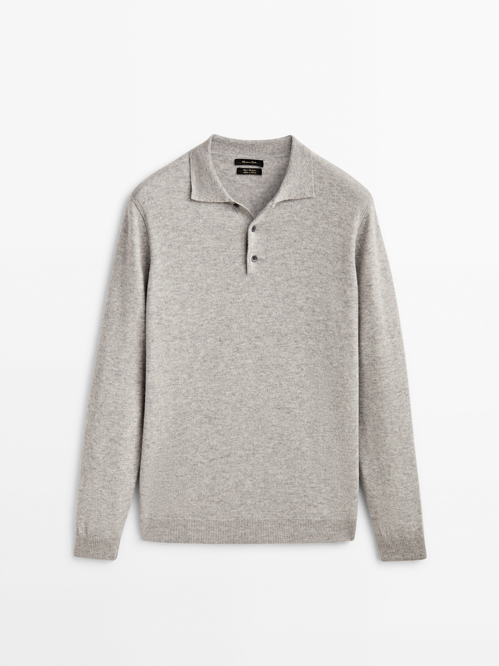 

Джемпер мужской Massimo Dutti 00977415812 серый 2XL, 00977415812