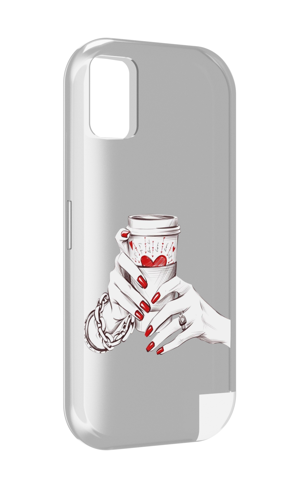 

Чехол MyPads Любовный-стакан для UMIDIGI A11, Прозрачный, Tocco