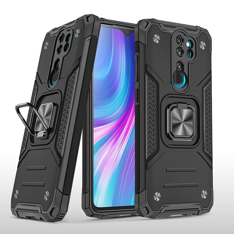 фото Противоударный чехол legion case для xiaomi redmi note 8 pro (черный) black panther