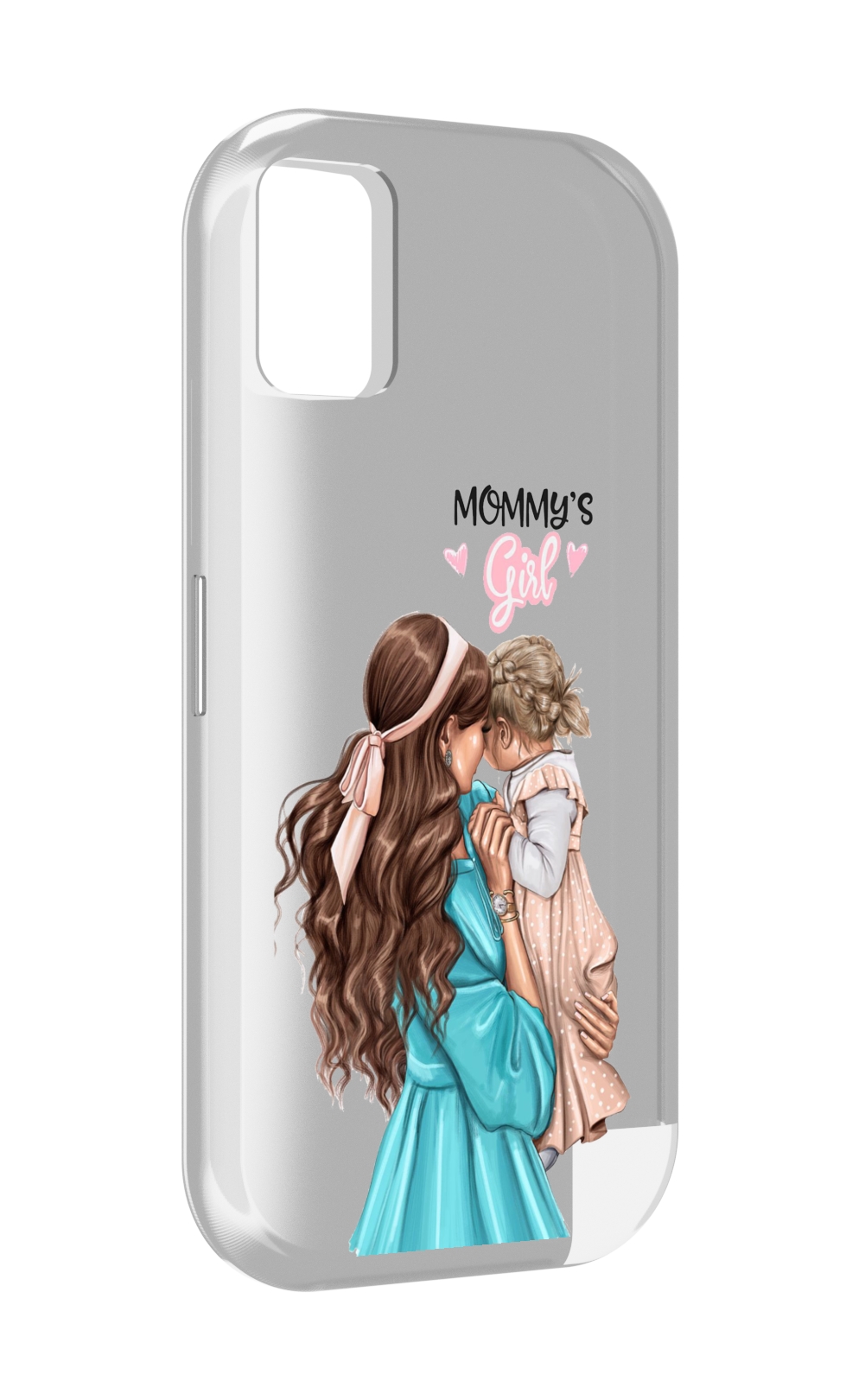 

Чехол MyPads Мама-девочки женский для UMIDIGI A11, Прозрачный, Tocco