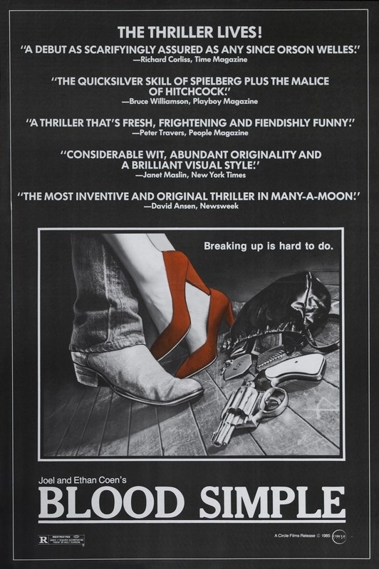 

Постер к фильму "Просто кровь" (Blood Simple) A4