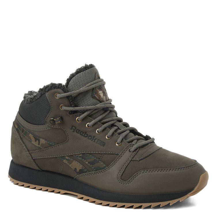 

Кроссовки мужские Reebok CL LTHR MID RIPPLE MU хаки 39 EU, CL LTHR MID RIPPLE MU