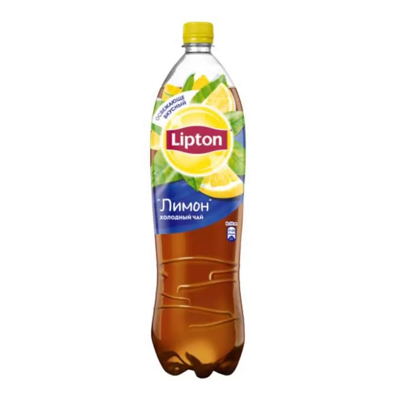 Холодный чай Lipton черный со вкусом лимона 950 мл