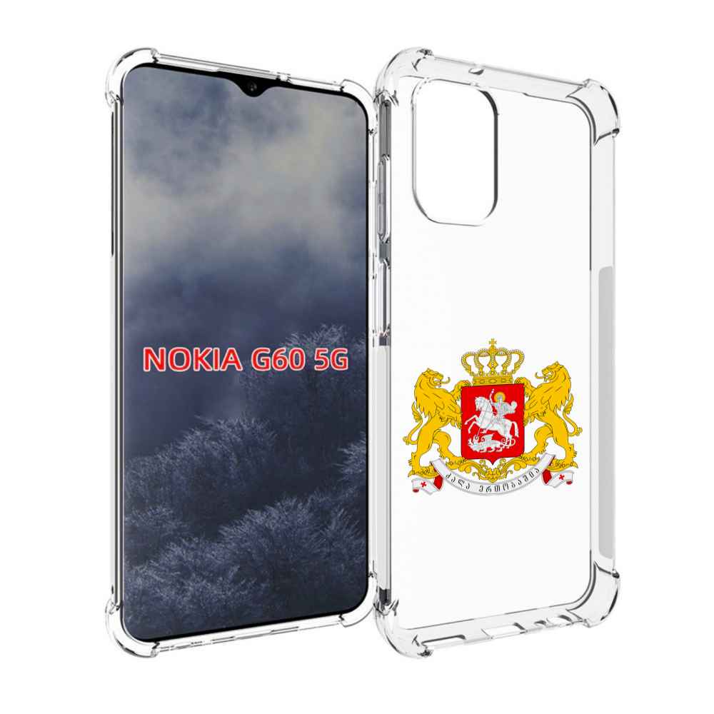 

Чехол MyPads герб-грузии для Nokia G60 5G, Прозрачный, Tocco