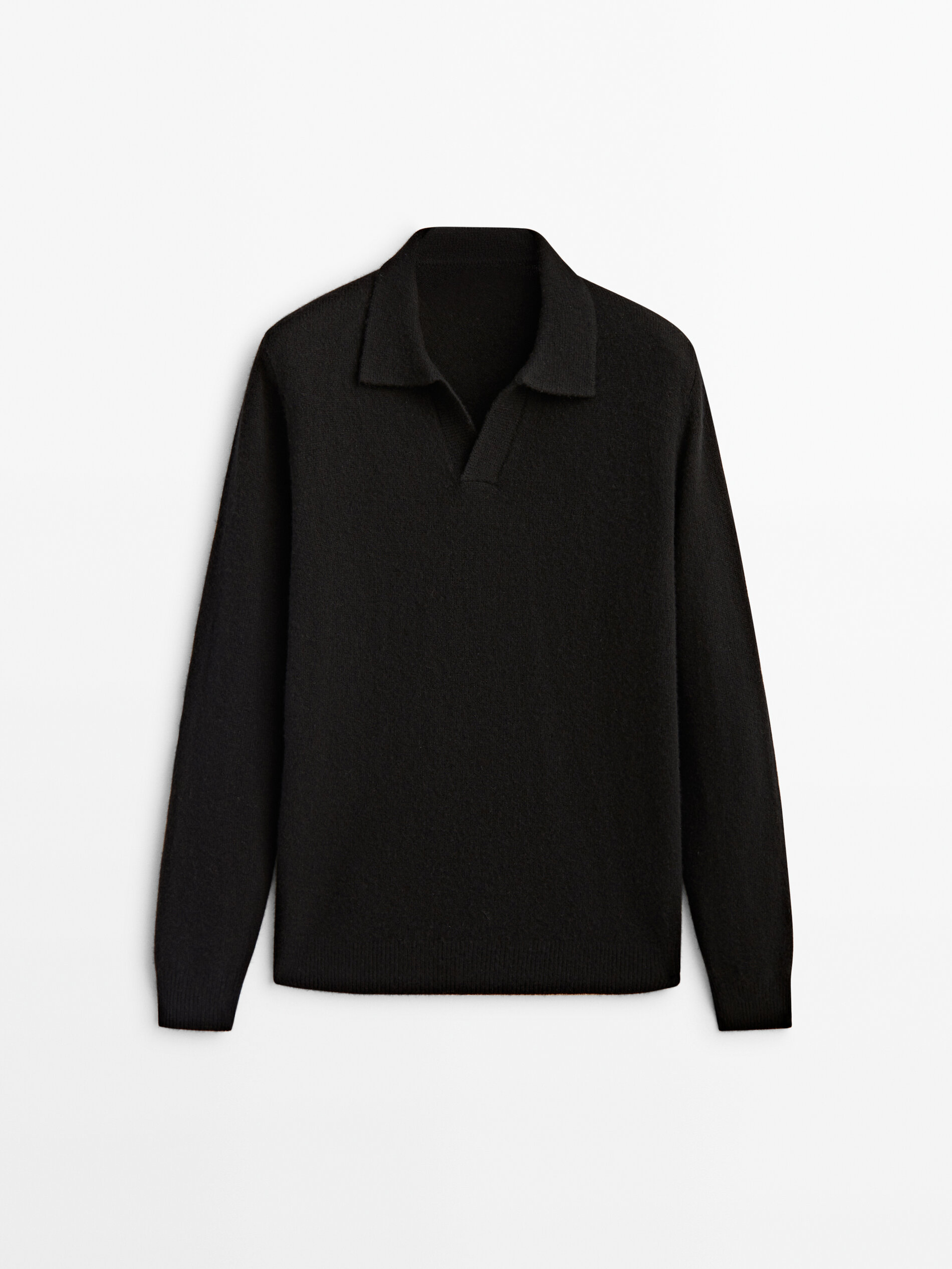 

Джемпер мужской Massimo Dutti 00976415800 черный L, 00976415800