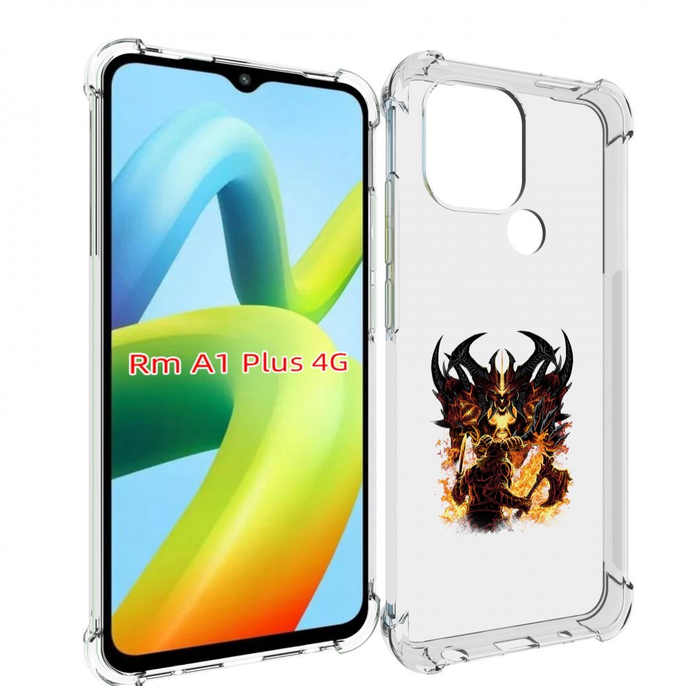 

Чехол MyPads демон shadow fiend для Xiaomi Redmi A1 Plus +, Прозрачный, Tocco