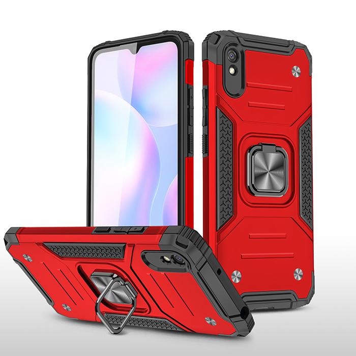 фото Противоударный чехол legion case для xiaomi redmi 9a (красный) black panther