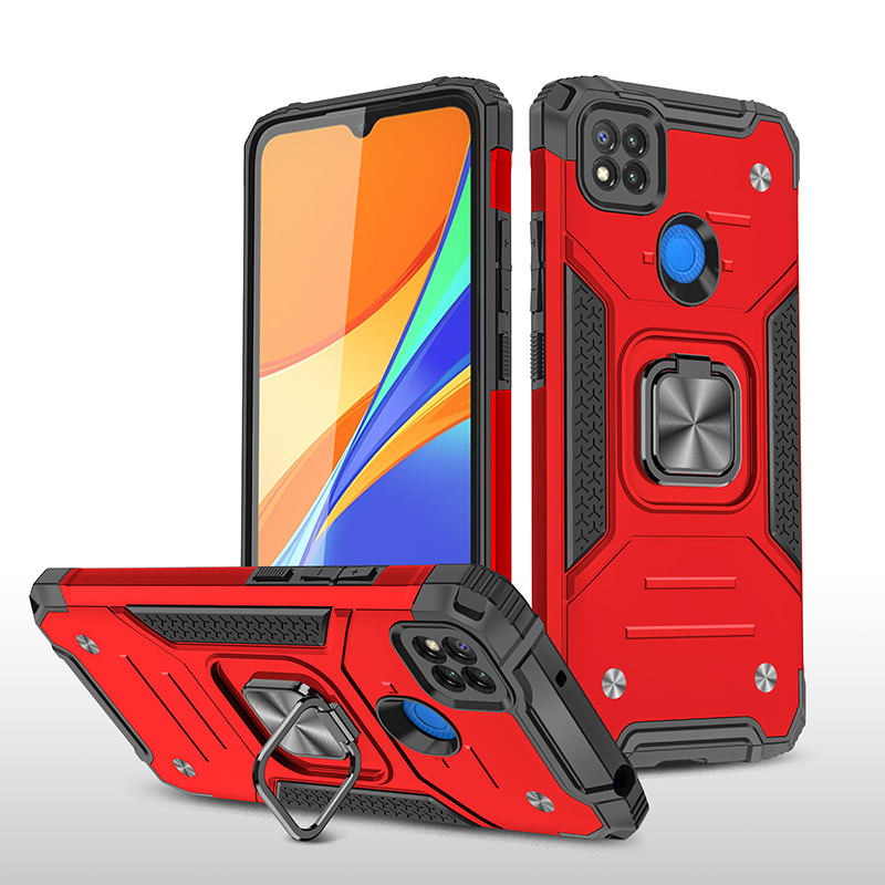 фото Противоударный чехол legion case для xiaomi redmi 9c (красный) black panther