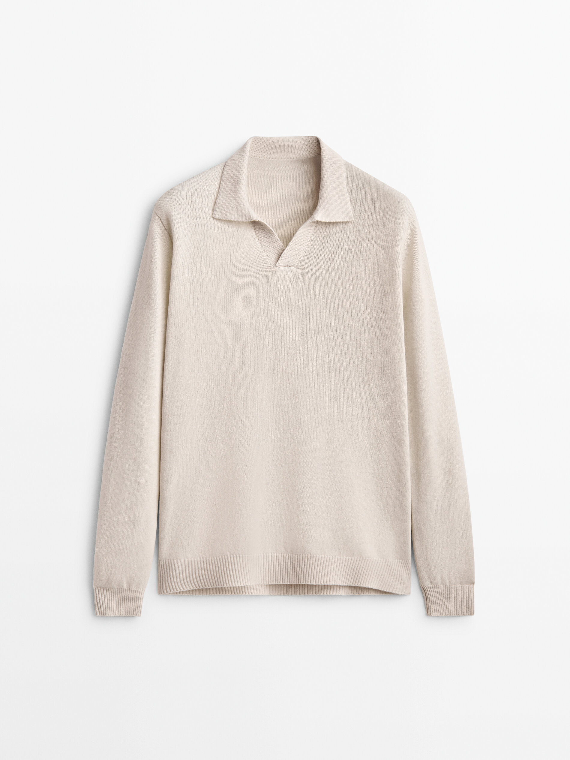 

Джемпер мужской Massimo Dutti 00976415712 белый M, 00976415712