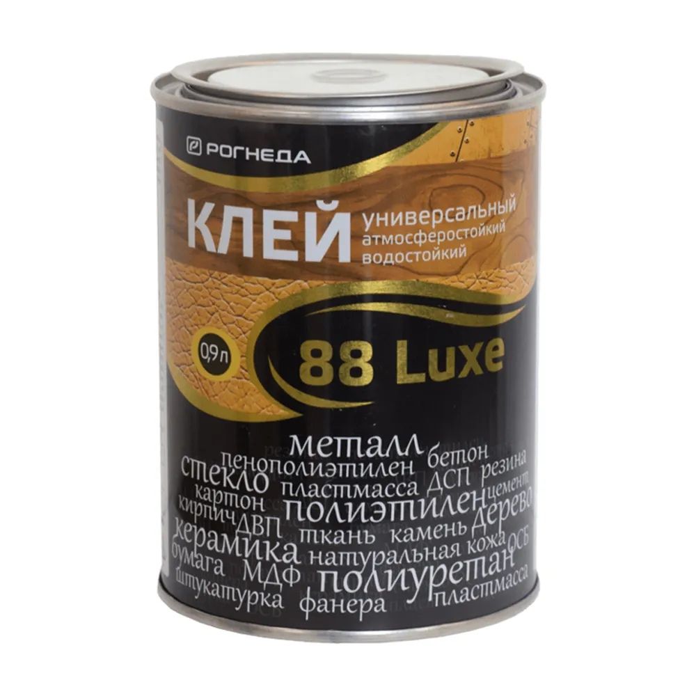 Клей универсальный водостойкий Рогнеда 88-Luxe, 20 л клей для универсальный атмосферостойкий водостойкий рогнеда 88 luxe 0 9 л