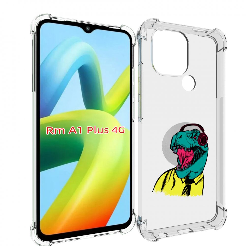 

Чехол MyPads дино для Xiaomi Redmi A1 Plus +, Прозрачный, Tocco
