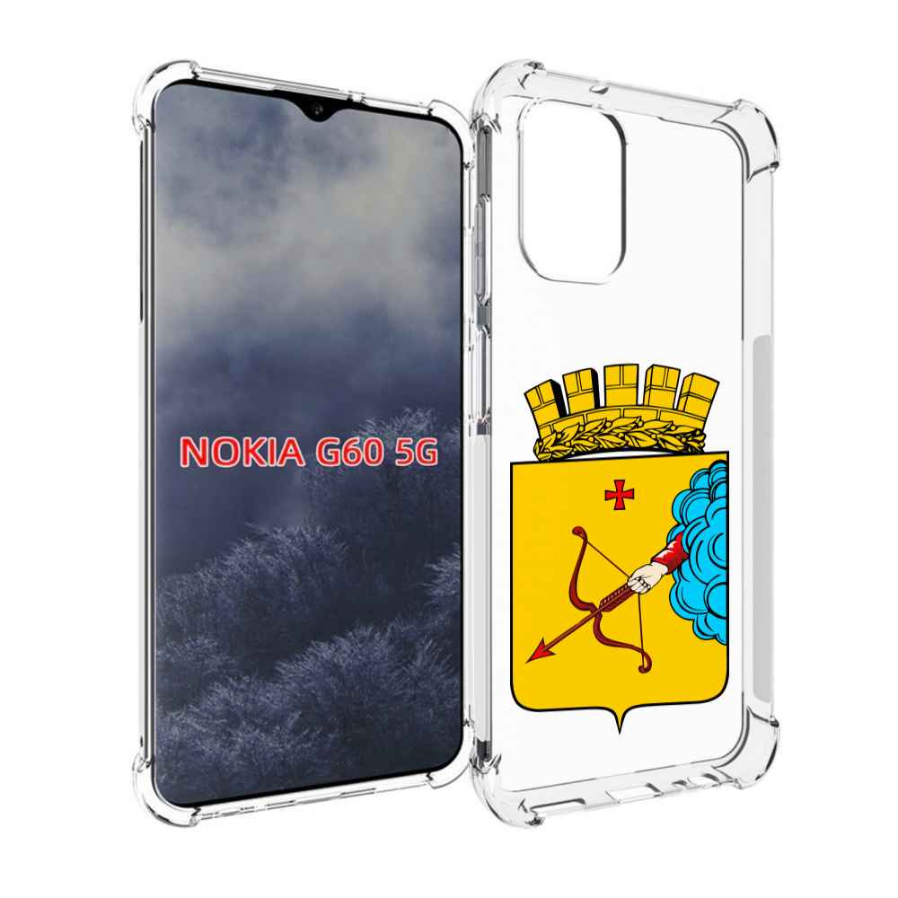 

Чехол MyPads герб-кировская-область для Nokia G60 5G, Прозрачный, Tocco