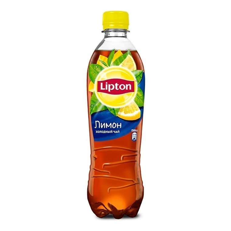 Холодный чай Lipton черный со вкусом лимона 950 мл