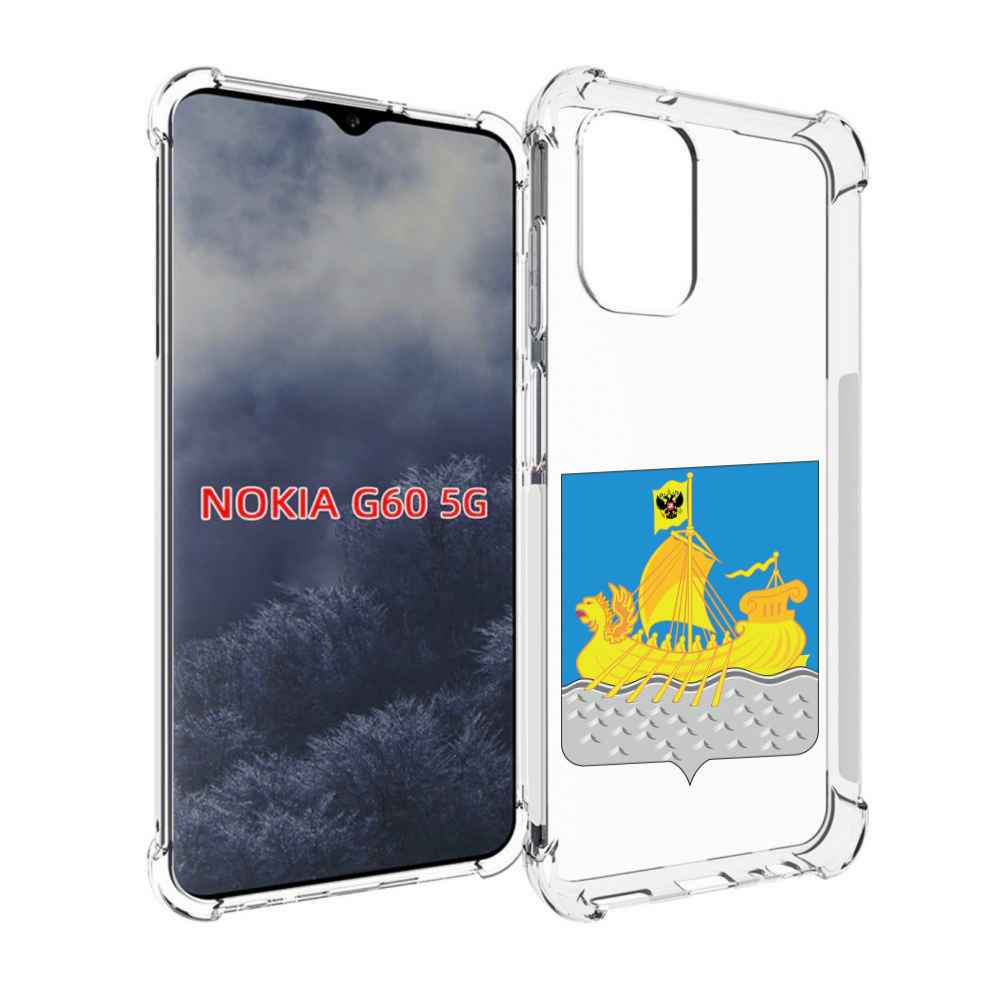 

Чехол MyPads герб-косромская-область для Nokia G60 5G, Прозрачный, Tocco