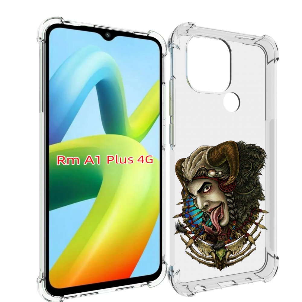 Чехол MyPads длинный язык для Xiaomi Redmi A1 Plus +