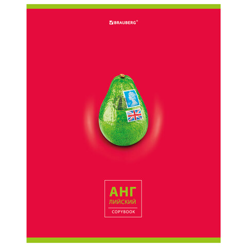 

Тетрадь предметная BRAUBERG "AVOCADO" АНГЛИЙСКИЙ ЯЗЫК, 404275