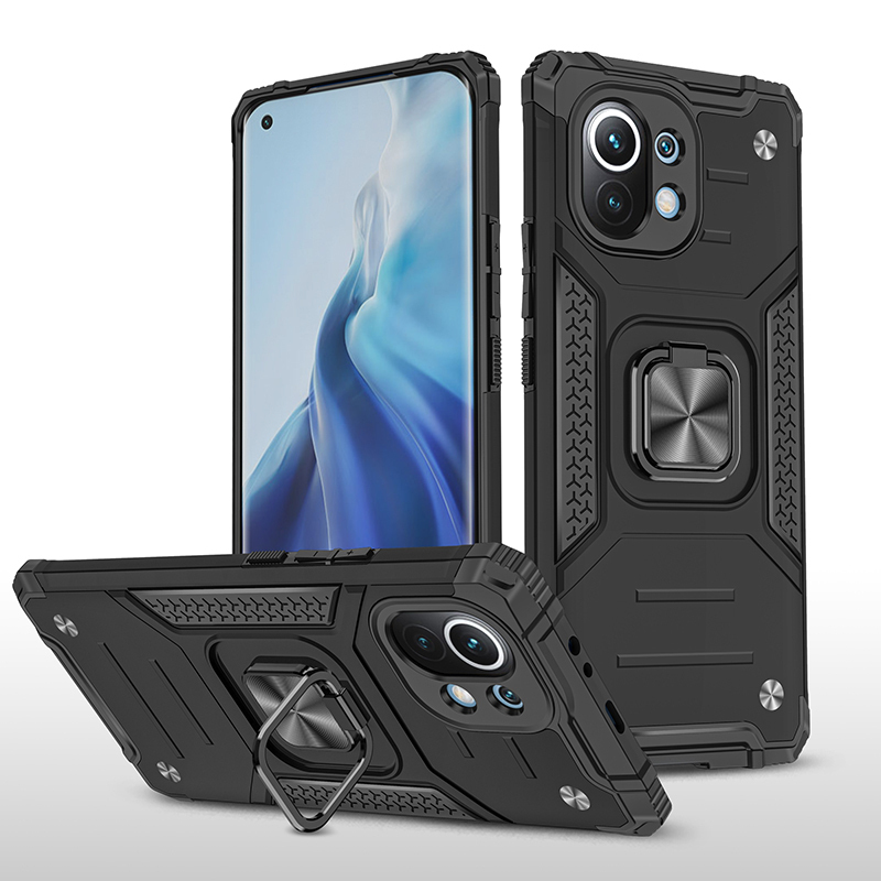 фото Противоударный чехол legion case для xiaomi mi 11 (черный) black panther