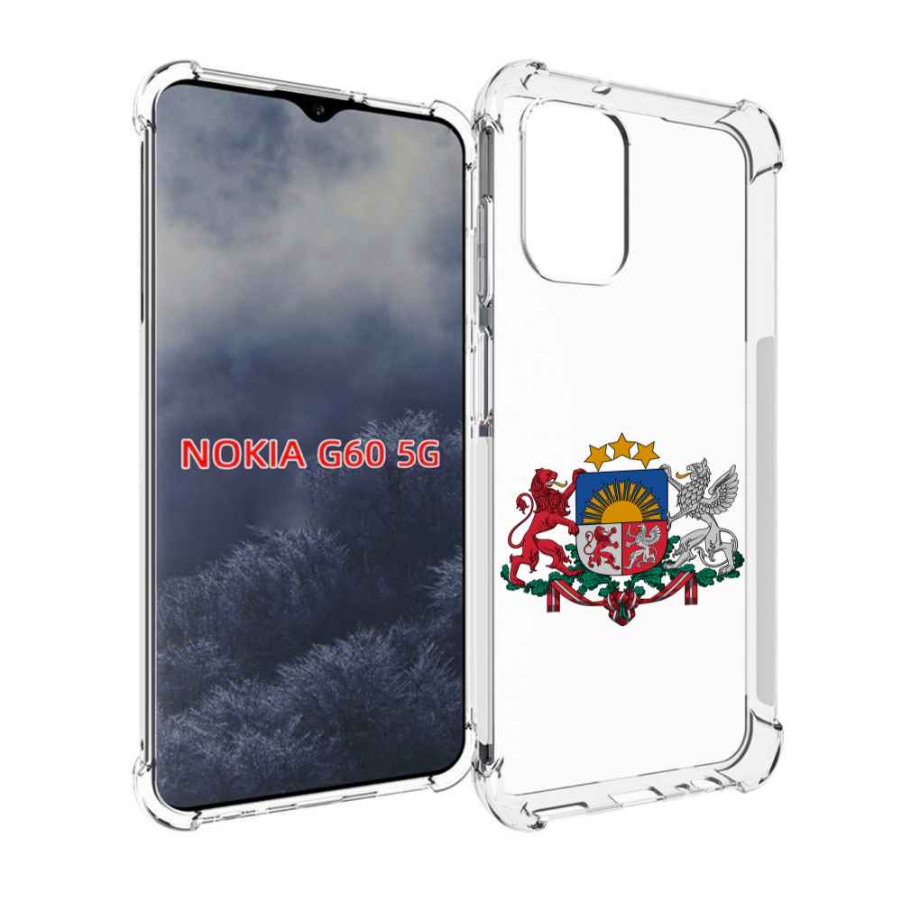 

Чехол MyPads герб-латвии для Nokia G60 5G, Прозрачный, Tocco