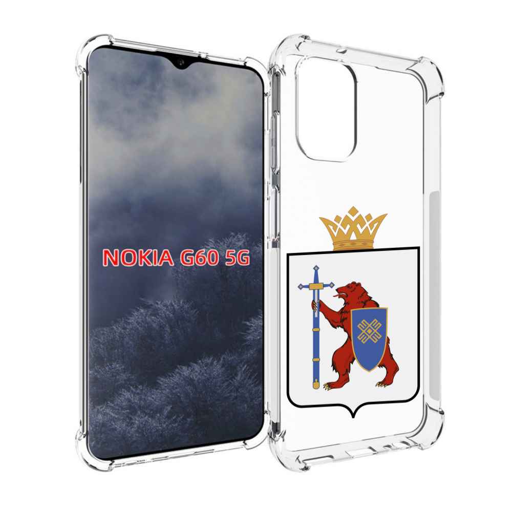 

Чехол MyPads герб-марии-эл-иошкар-ола для Nokia G60 5G, Прозрачный, Tocco