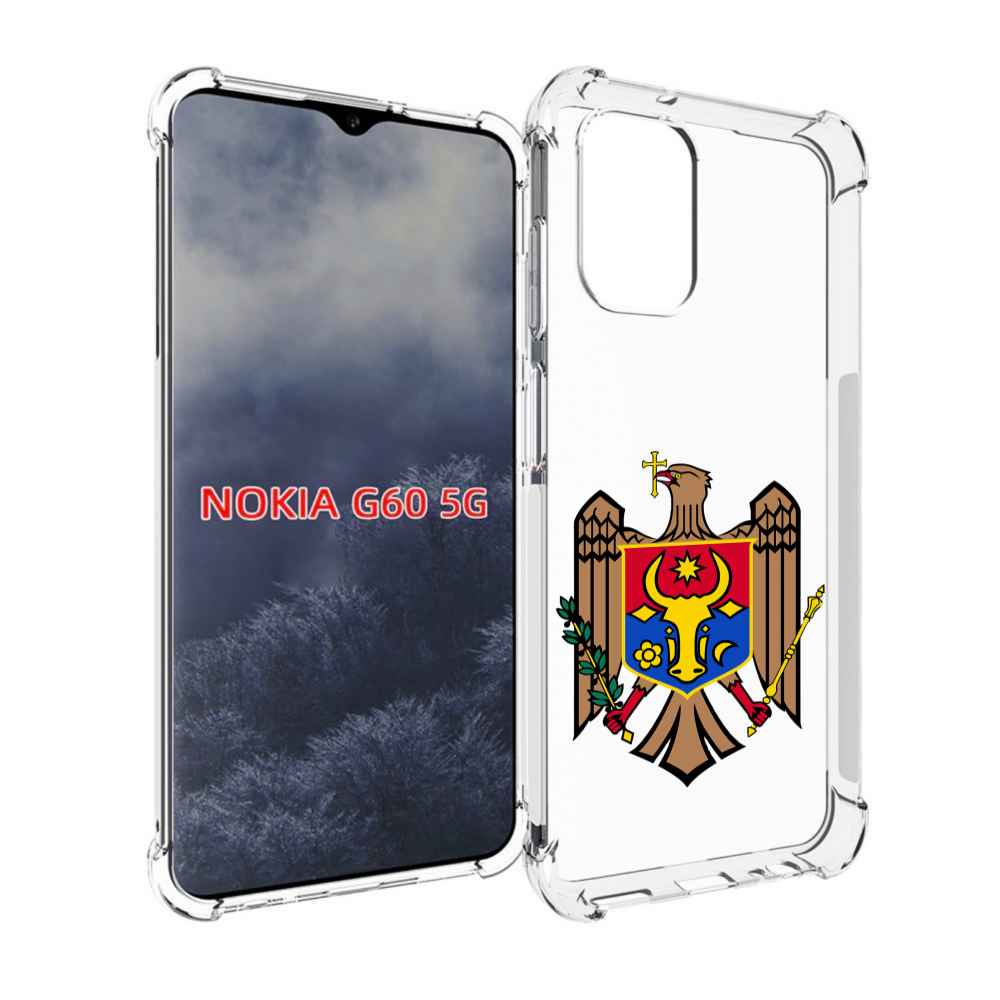 

Чехол MyPads герб-молдовы для Nokia G60 5G, Прозрачный, Tocco