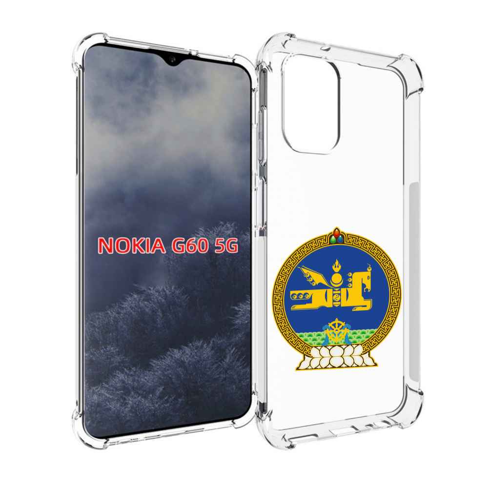 

Чехол MyPads герб-монголия для Nokia G60 5G, Прозрачный, Tocco