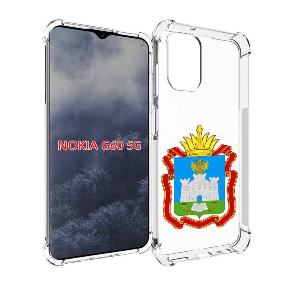 

Чехол MyPads герб-орловская-область для Nokia G60 5G, Прозрачный, Tocco