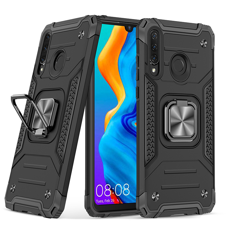 фото Противоударный чехол legion case для huawei p30 lite/honor 20s/20 lite (черный) black panther